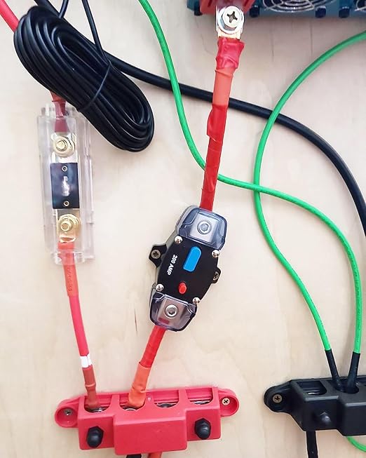 150 Amp Circuit Breaker with Manual Reset Waterproof Inline Fuse Inverter - Image 7