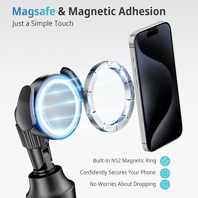 UBeesize 62'' Magnetic Selfie Stick Tripod - Image 3