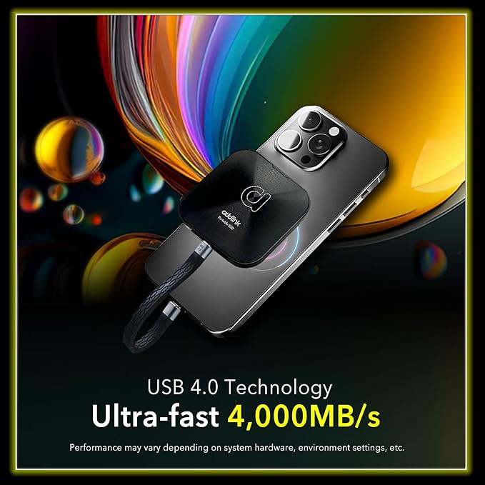 Addlink P30 2TB Magnetic Portable SSD, USB4 4000MB/s Compatible - Image 2