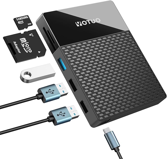 Portable 750GB Docking Station External Hard Drive, USB C Multiport Hub HDD - Image 8