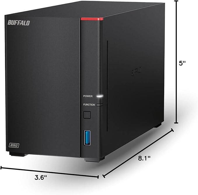 BUFFALO LinkStation 720 4TB 2-Bay Home Office Private Cloud Data Storage - Image 10
