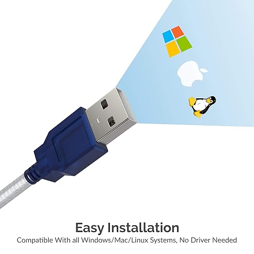 SABRENT USB 2.0 to Serial DB 9 RS 232 Converter Cable, Prolific Chipset - Image 5