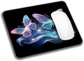 Blue Glitter Butterfly Mouse Pads by EASTSMOOTH