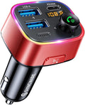 Syncwire Bluetooth 5.4 FM Transmitter Car Adapter 48W Wireless Radio Music by SYNCWIRE