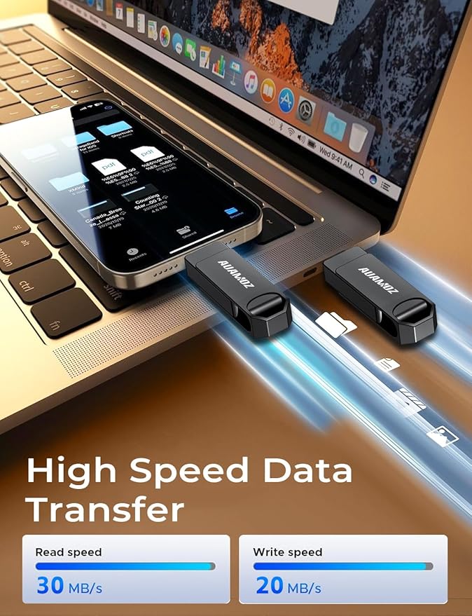 256GB Flash Drive Intended for iPhone, Memory Stick Storage Files Photos Videos - Image 3