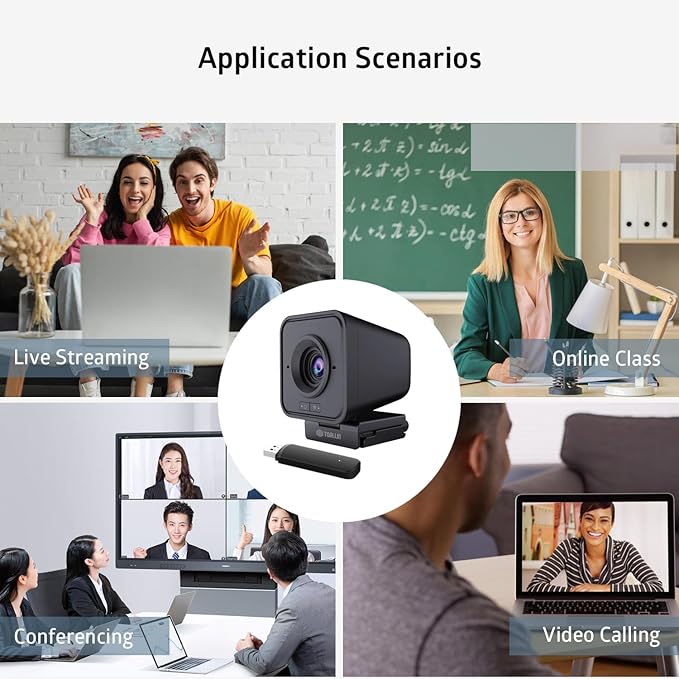 TOALLIN 1080P HD Wireless Webcam - Image 6