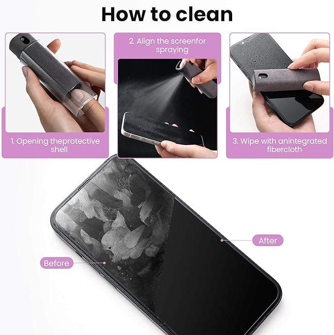 Screen Cleaner, Touch Screen Mist Cleaner, Cell Phone, Laptop and Tablet Screen - Image 4