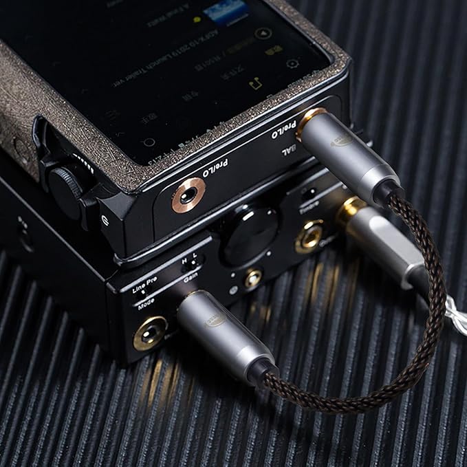 okcsc 3.5MM Male to 2.5MM Male Ultra Short Hifil Male to Male AUX Audio Cable - Image 8