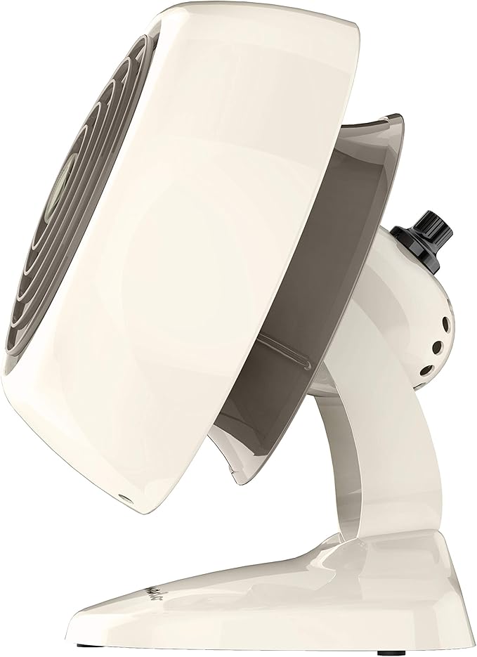 Vornado VFAN Mini Classic Personal Vintage Air Circulator Fan, Vintage White- - Image 5
