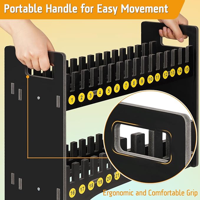 Cell Phone Holder Classroom Cell Phone Storage 2-Tier Multiple Cell Phone Stand - Image 5