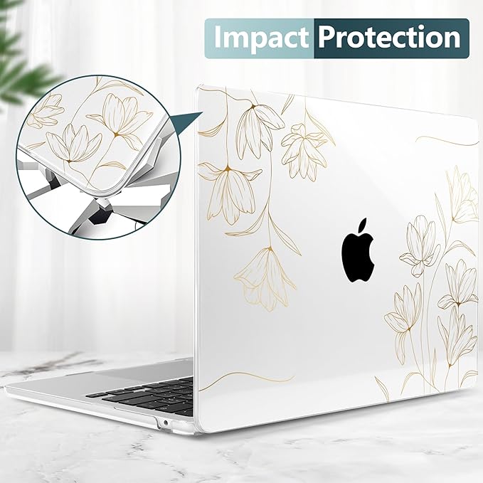 TWOLSKOO for M4 MacBook Air 13.6 inch Case 2025-2022 Release M4 A3240 M3 A3113 - Image 6
