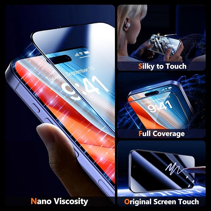 UniqueMe for iPhone 15 Plus / 16 Plus Screen Protector - Image 3