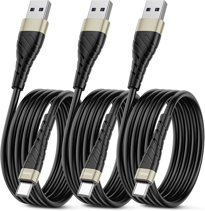 OIITH USB C Cable, USB A to USB C 3A Fast Charging Phone USB Type-C Charge by OIITH