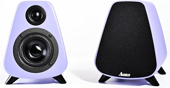 AS31 Active Bookshelf Speakers Bluetooth -2.0 Powered Speaker Stereo Computer - Image 9