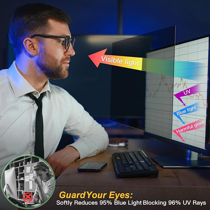 Magnetic Computer Privacy Screen Filter 24 Inch - Image 2