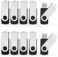 Aiibe 4GB Flash Drive 20 Pack USB Flash Drives Bulk USB 2.0 Thumb Drives Zip by Aiibe