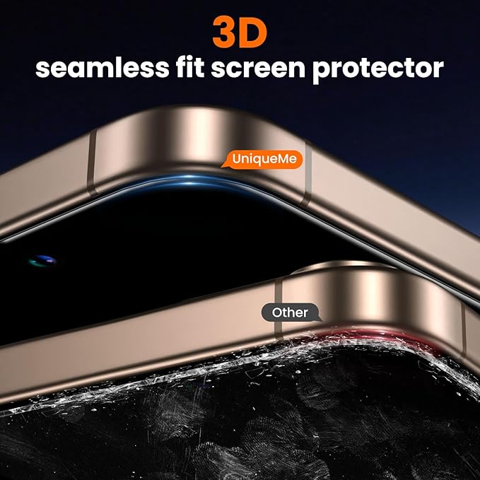 UniqueMe for iPhone 16 Pro Screen Protector - Image 5