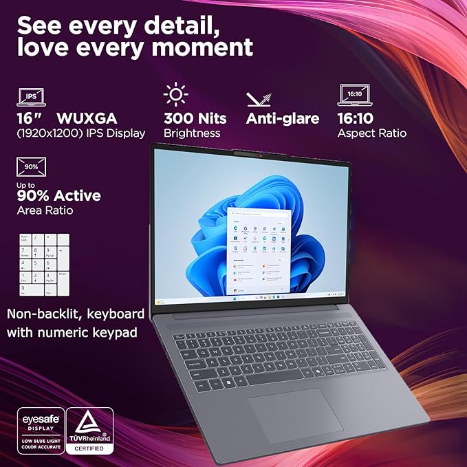 Lenovo Laptop Computer for Home Student Business, IdeaPad Slim 3, Intel - Image 3