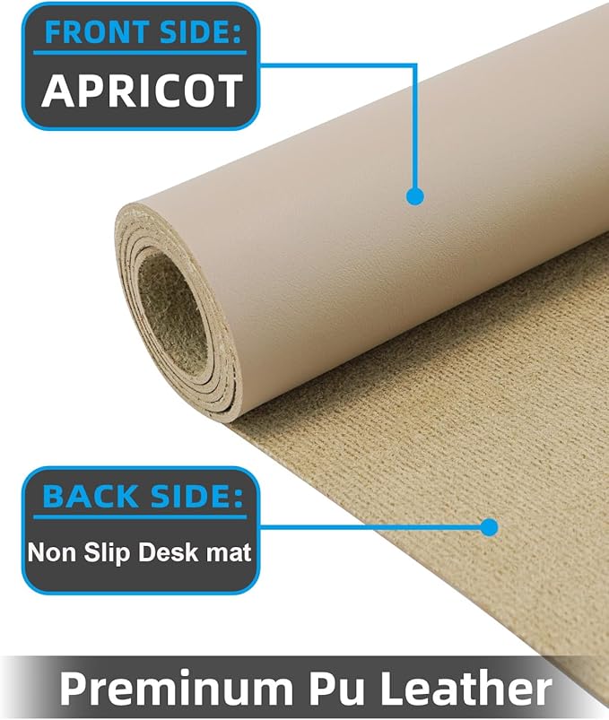 Extra Large Desk pad, Leather Desk Pad Protector, Office Desk Mat, Mouse Pad - Image 2