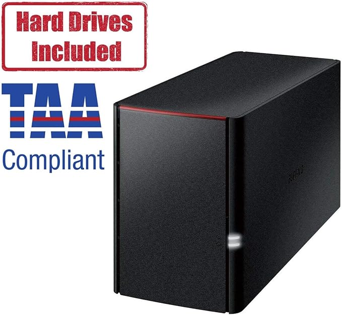 BUFFALO LinkStation SoHo 220 2-Bay Personal Cloud Office NAS 4TB - Image 3