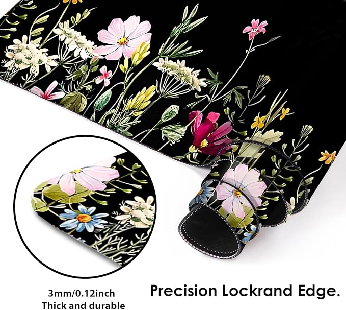 Gaming Mouse Mat Forest Background Pattern XXL XL Large Mouse Mat Long Extended - Image 4