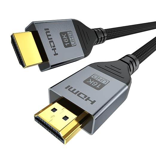 16K 8K HDMI Cable 96Gbps 3.3 FT, Ultra High Speed HDMI 2.2 Cable 16K@60Hz by DGHUMEN