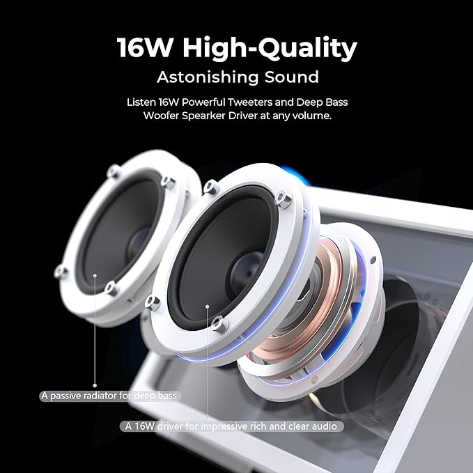 Cassette Portable Bluetooth Speaker, 16W Minimalist Speakers Bluetooth Wireless - Image 2