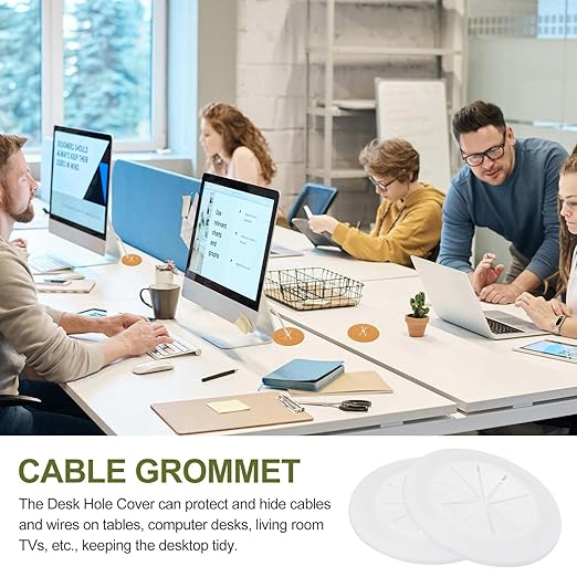 PATIKIL Desk Grommet 1-9/16" - Image 7
