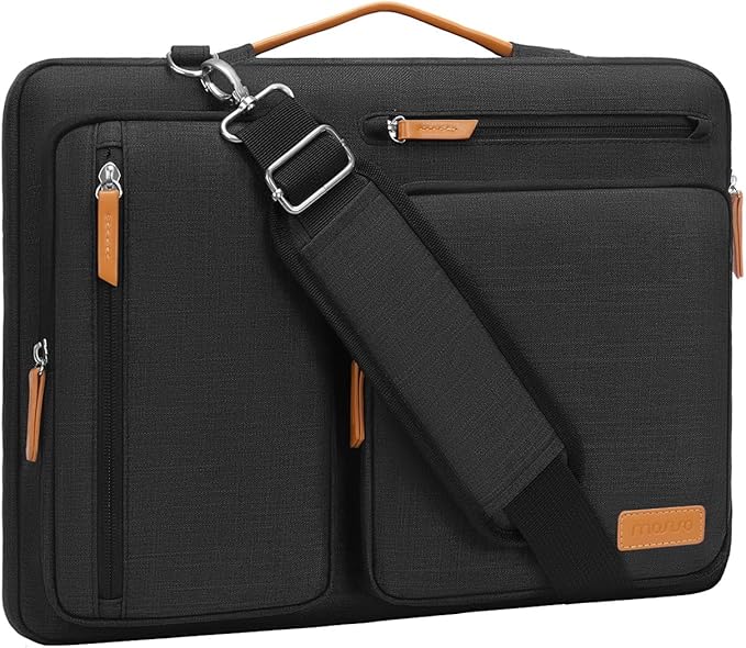 MOSISO 360 Protective Laptop Shoulder Bag, 13-13.3 inch Computer Bag Compatible by MOSISO