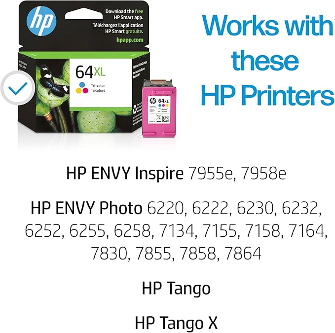 HP 64XL Tri-color High-yield Ink Cartridge - Image 2