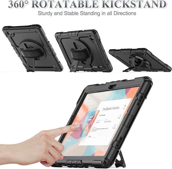 SEYMAC stock Case for Samsung Galaxy Tab A9+ Plus 11'', Full-Body Drop - Image 5