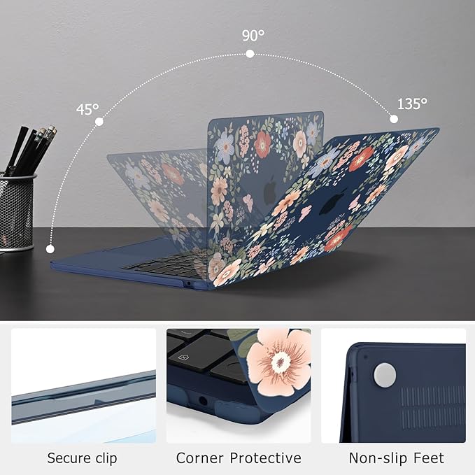 MOSISO Compatible with MacBook Air 13 inch Case 2025 2024 2023 2022 M4 A3240 M3 - Image 4