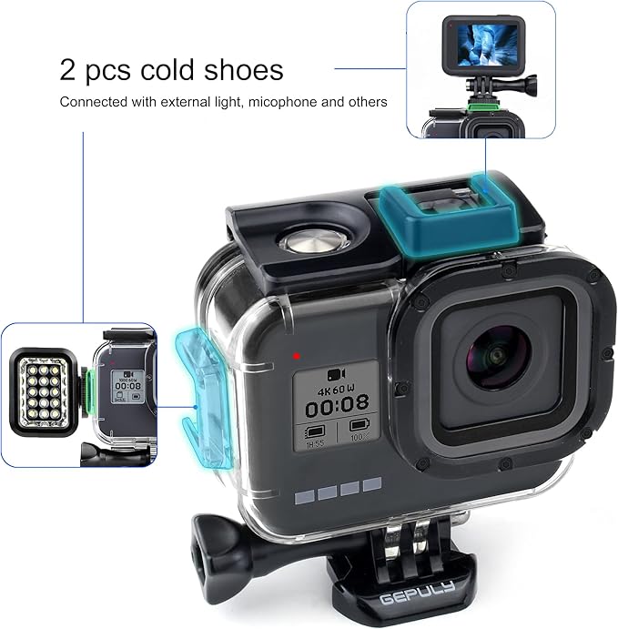 60M/196FT Waterproof Housing Case - Image 2