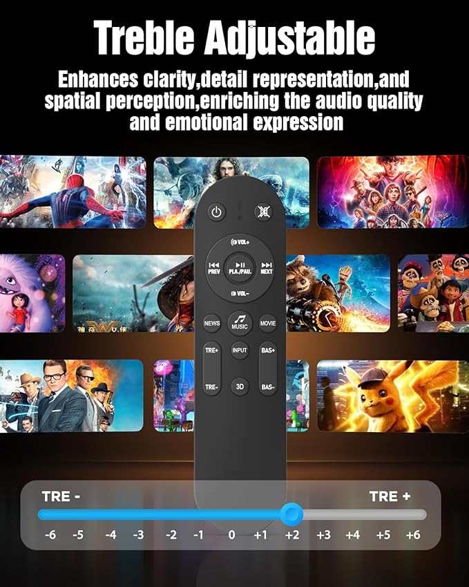 Hiwill 5.1ch Dolby Atmos Soundbar - Image 7