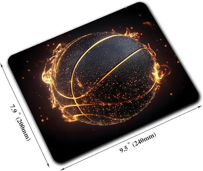 Blue Glitter Butterfly Mouse Pads - Image 2