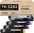 TK5282 TK-5282 Toner Cartridges 4-Pack High Yield Replacement by KingKJInkToner