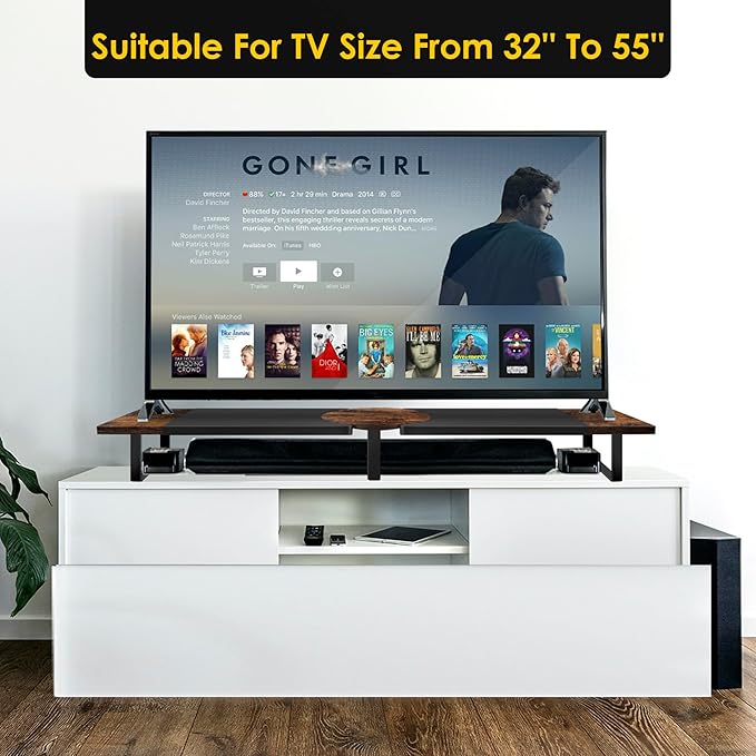 Dual Monitor Riser Stand For Desk, Adjustable Computer Monitor Stand For 2 - Image 7