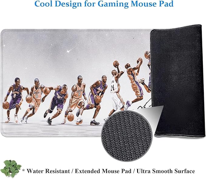 RTGGSEL 31.5x11.8 Inch Non-Slip Long Extended Large Gaming Mouse Pad - Image 6