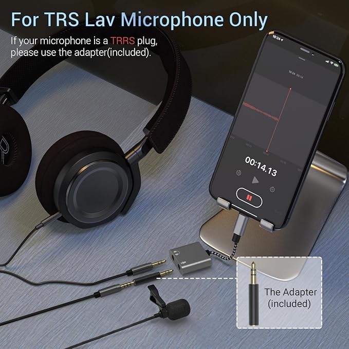 Cubilux Lightning to 3.5mm TRS Microphone Adapter - Image 4