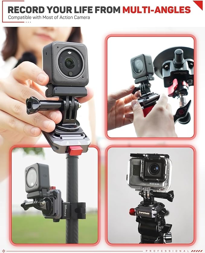 IFOOTAGE Q38-RSMINI Quick Plate, Tripod Quick Release System, Camera Screw - Image 6