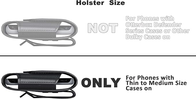 DeBin Holster for iPhone 17 17 Pro 16 16e 16 Pro 15, 15 Pro 14 13 12 11 X Xs 10 - Image 5