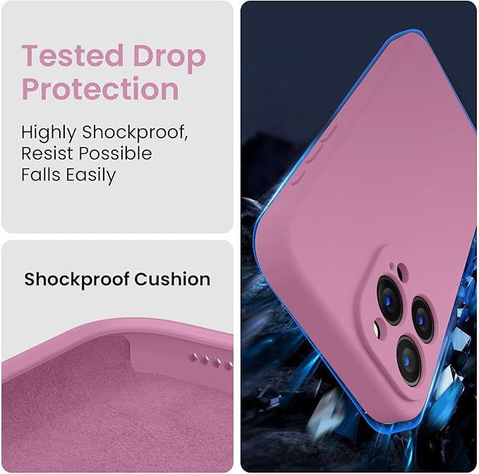 FireNova Designed for iPhone 15 Pro Case, Silicone Upgraded Phone Case with - Image 4