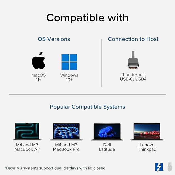 Plugable 16-in-1 Thunderbolt 4 Dock – Dual 4K Monitors - Image 4