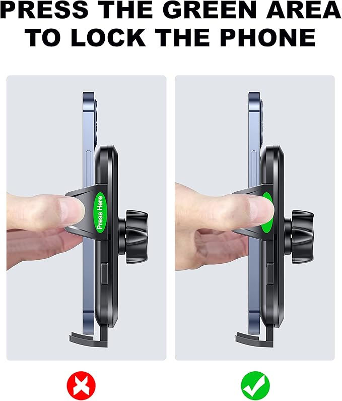 Universal Car Phone Holder for Dashboard Windshield, Hands Free Phone Mount for - Image 9