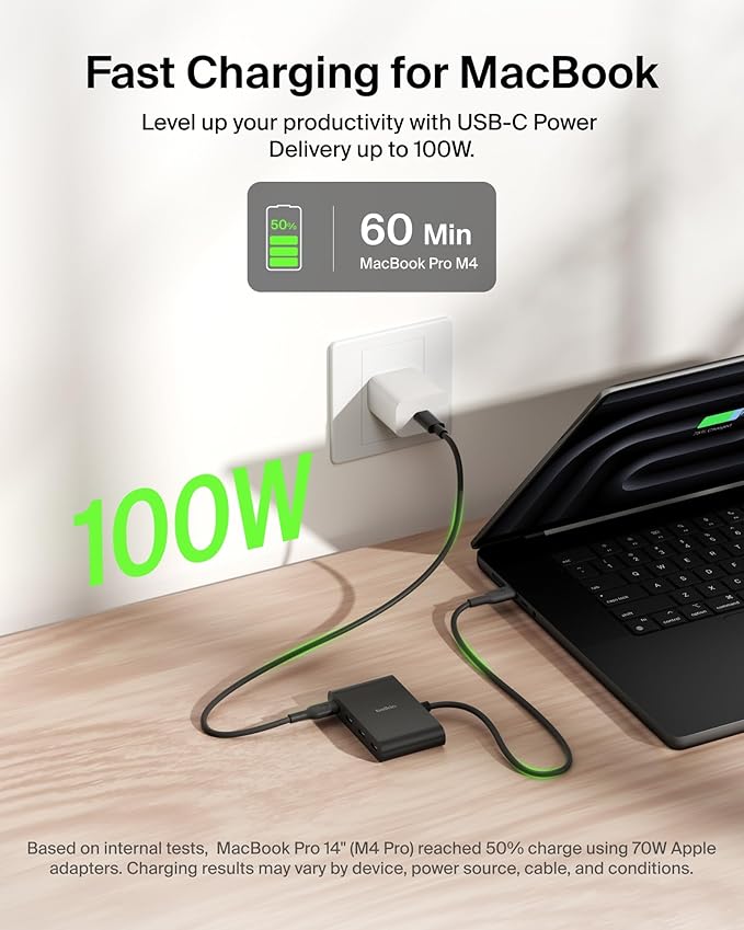 Belkin Connect 4 Port USB C Hub - Image 4