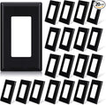 ELEGRP 1-Gang Screwless Decorative Wall Plates, Standard Size Unbreakable by ELEGRP%7CELEGROUP