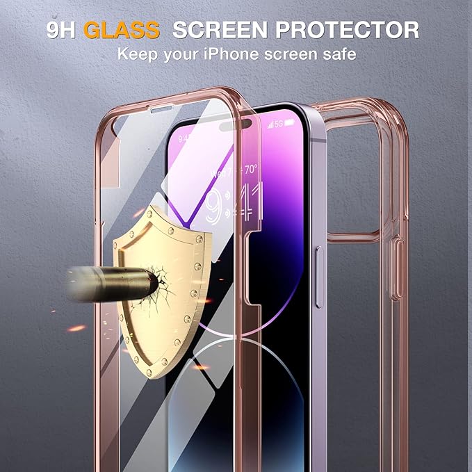 Miracase Glass Series Designed for iPhone 14 Pro Max Case 6.7 Inch, Upgrade - Image 5