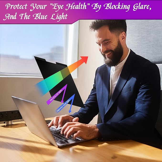 PYS Magnetic Laptop Privacy Screen 13.3 Inch - Image 5