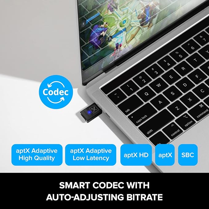 Creative BT-W5 Smart Bluetooth 5.3 Audio Transmitter - Image 2