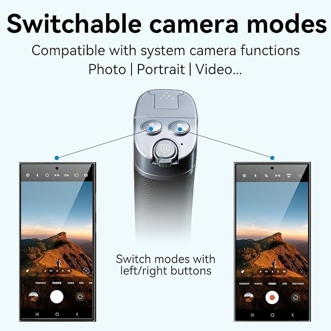 TELESIN° Smartphone Grip Selfie Stick, Mobile Phone Shutter Grip - Image 4